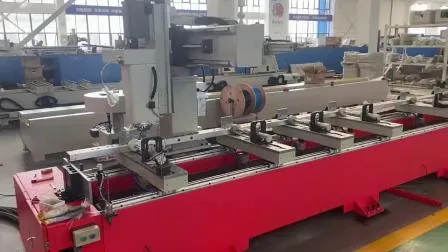 Fresatrice per alluminio Macchina da taglio automatica Macchina per facciate Macchina per porte e finestre CNC