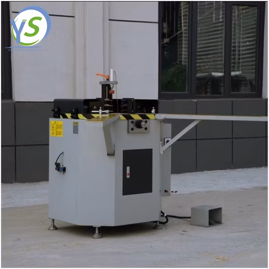 Macchina da taglio per porte e finestre in alluminio Sega da taglio a testa singola in alluminio Macchina per aggraffatura di porte e finestre in alluminio